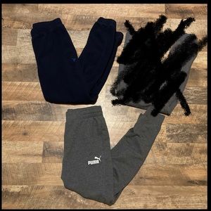 2 pairs of joggers, size 14/16